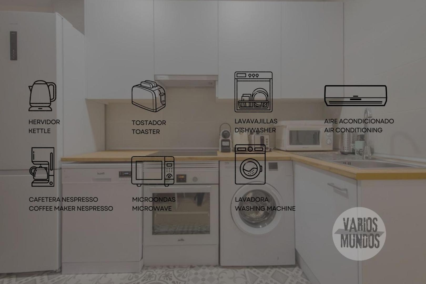Downtown&New Apt Para 9Pax En La Plaza De Chueca Мадрид Екстериор снимка